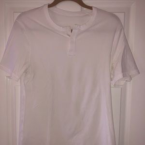 Lulu lemon white t-shirt